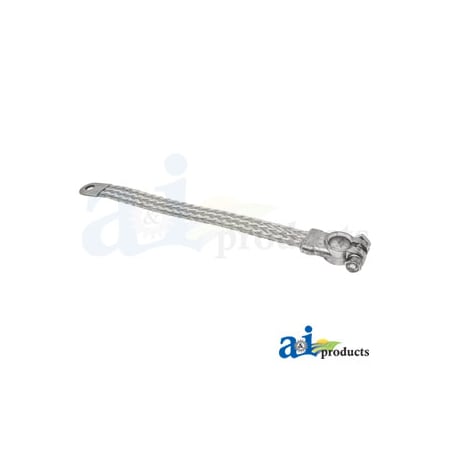 A & I Products Ground Strap, 11", 2 Ga. 1.5" x13" x1" A-26A311